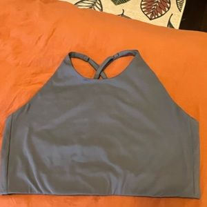 Girlfriend Collective Grey Topanga Bra in XXL